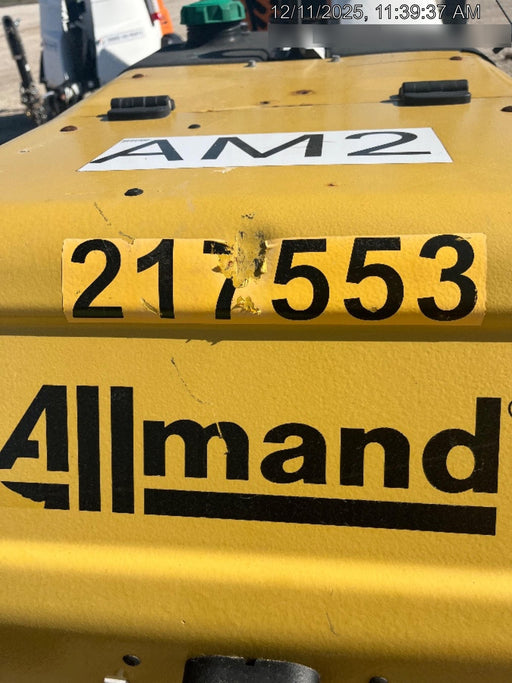 2022 Allmand NLV3GR (4) LED Light Fixture 350W, 23' Vertical Mast, 3kW Prime, Towable, Deep Sea L401, Leveling Jacks, Yanmar T4F 5.8hp