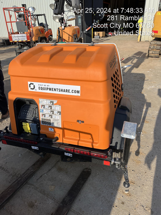 2023 Generac MLT2 Diesel, Flex Switch 120V Input, Powerzone Controller, (4) 320W LED Lights, 4kW Generator, 39.9 Gal Fuel Tank, 2" Ball, T3