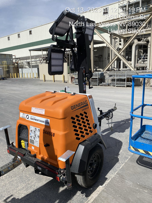 2023 Generac MLT2 Diesel, Flex Switch 120V Input, Powerzone Controller, (4) 320W LED Lights, 4kW Generator, 39.9 Gal Fuel Tank, 2" Ball, T3