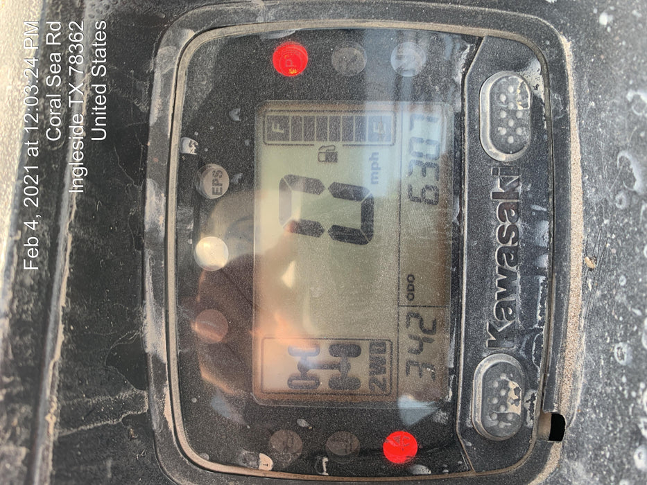 2018 Kawasaki MULE PRO-DX Kawasaki Mule 4x4 Diesel UTV w/Hard Top, Windshield, Beacon, Backup Alarm, ES Keypad/Hardware Installed