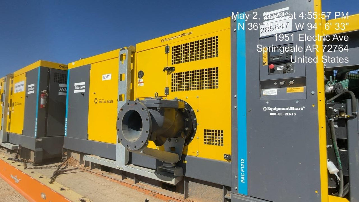 2021 ATLAS COPCO PAC F1212 JD-S