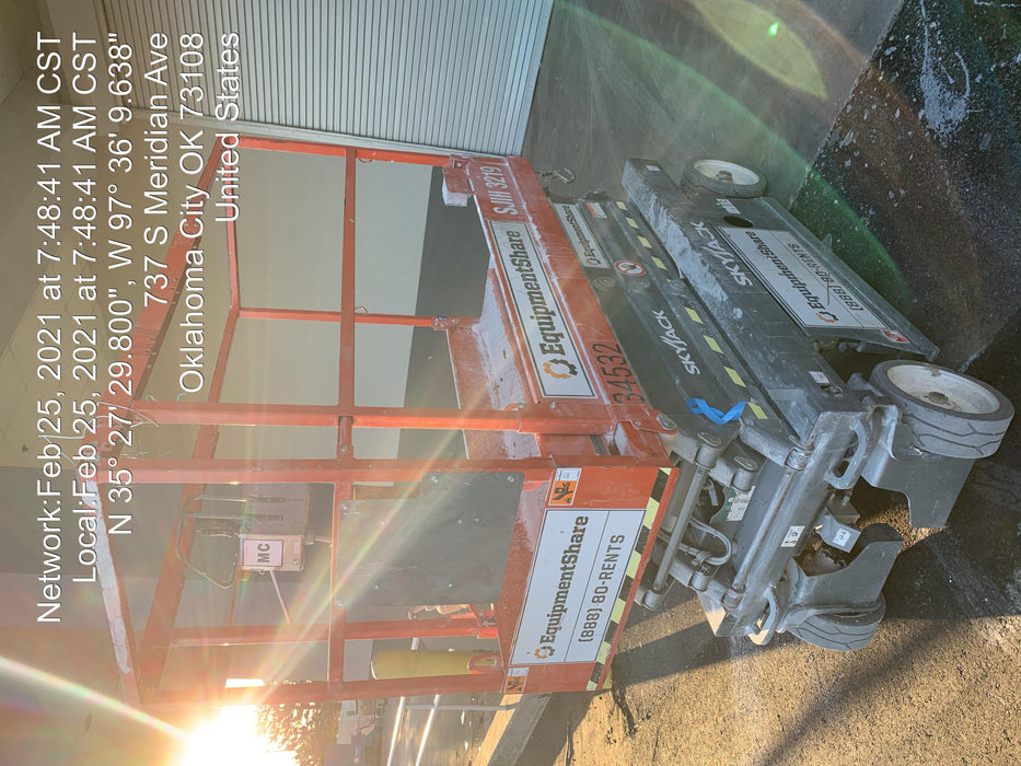 2019 Skyjack SJIII-3219 Standard w/Trojan Batteries