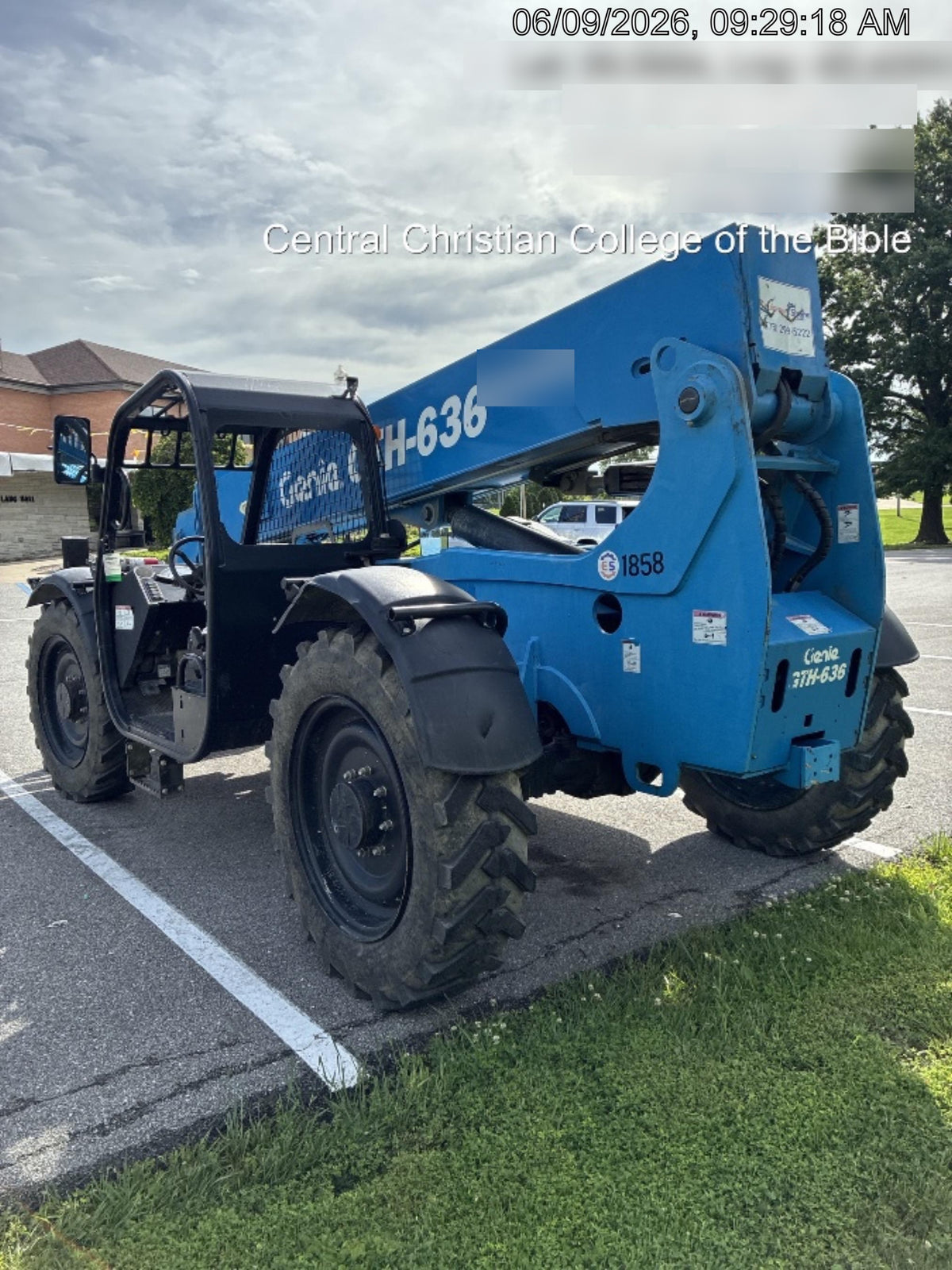 2016 GENIE GTH-636