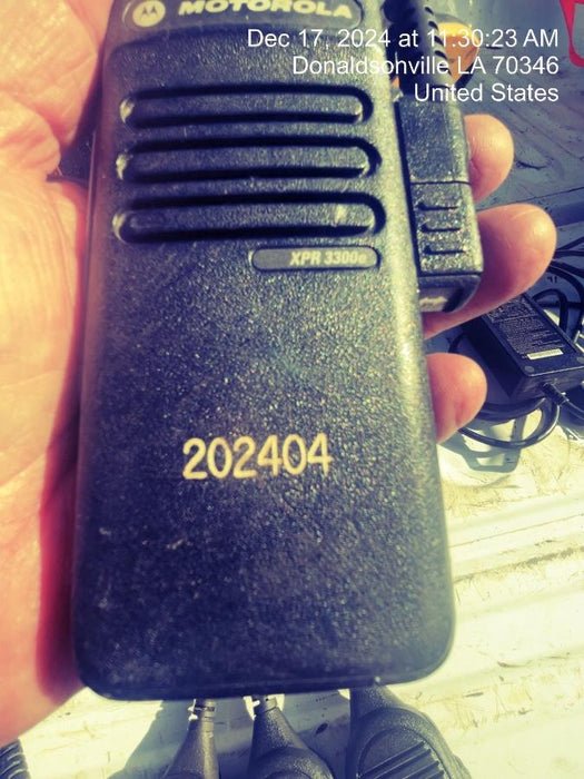 2022 MOTOROLA XPR3300E