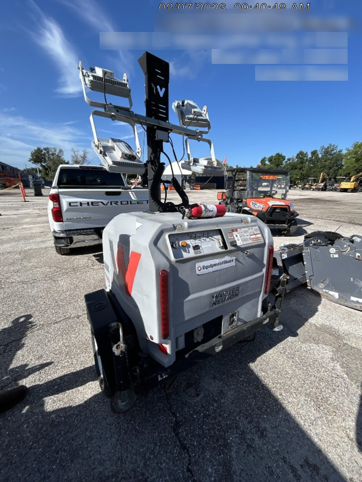 2019 Wacker Neuson LTV6K-LED LED Lighting, ES Track Hardware, Fuel Level Sensor
