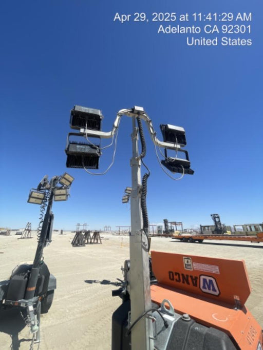 2024 Wanco WLTT-4MM4K Diesel, Deep Sea Controller, Shore Power Plug, Auto Start, (4) 350W LED Floodlights, 4kW Generator, 60 Gal Fuel Tank, 2" Ball, T3