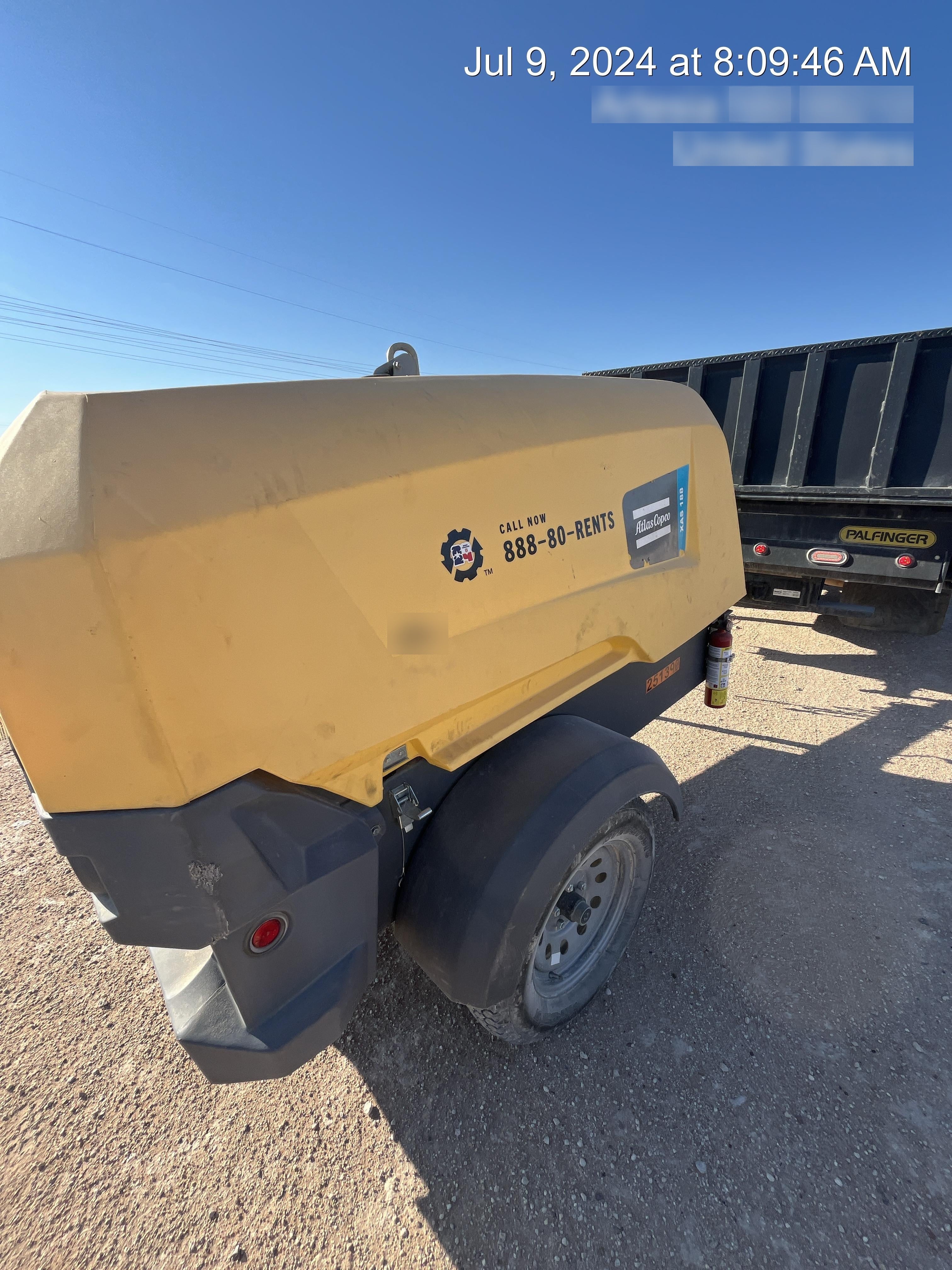 2022 ATLAS COPCO XAS188 CWK