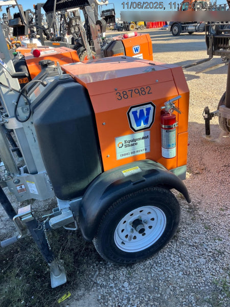 2024 Wanco WLTT-4MM4K Diesel, Deep Sea Controller, Shore Power Plug, Auto Start, (4) 350W LED Floodlights, 4kW Generator, 60 Gal Fuel Tank, 2" Ball, T3