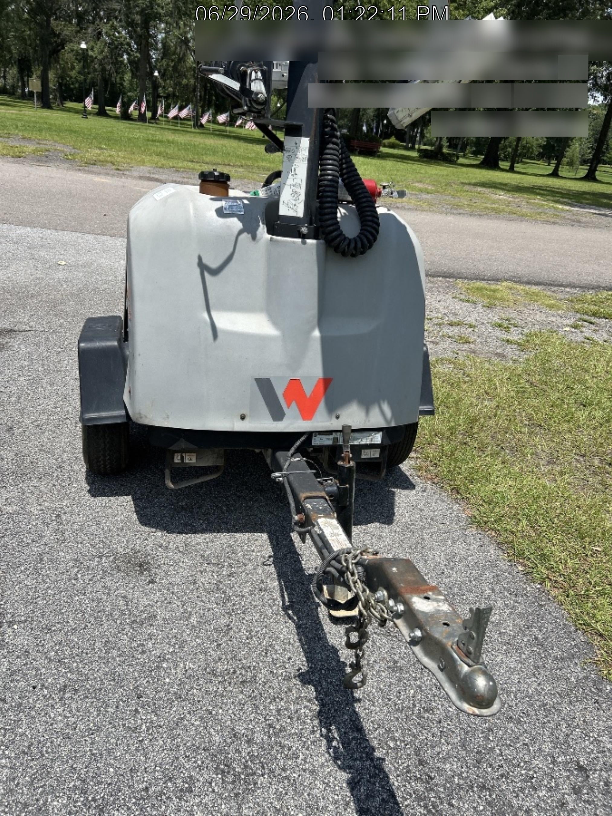 2019 Wacker Neuson LTV6K-LED Standard LED Towable Light Tower w/None