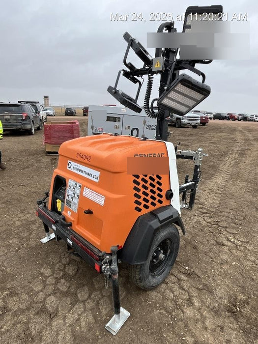 2024 Generac MLT2 Diesel, Flex Switch 120V Input, Powerzone Controller, 
(4) 320W LED Lights, 4kW Generator, 39.9 Gal Fuel Tank, 2" Ball, T3