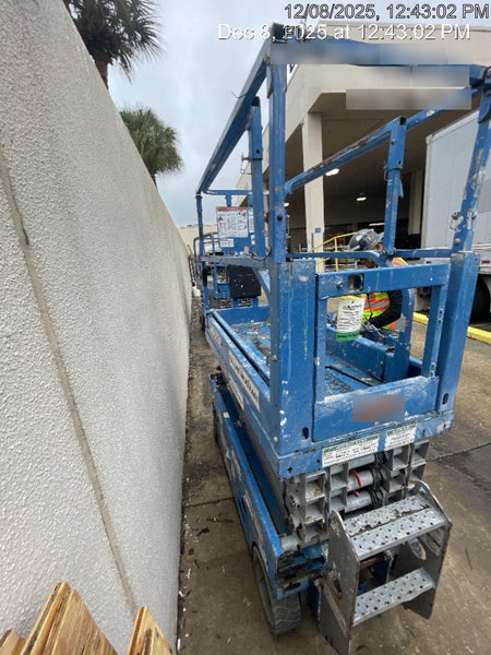 2020 Genie GS-1930 Solid Non Marking Tires, Beacon, Folding rails with half height swing gate