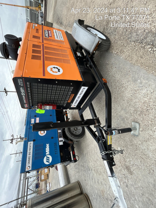 2022 Lincoln Electric Vantage 549X Crosslink Technology, Trailer Mounted, ES Decals, T3