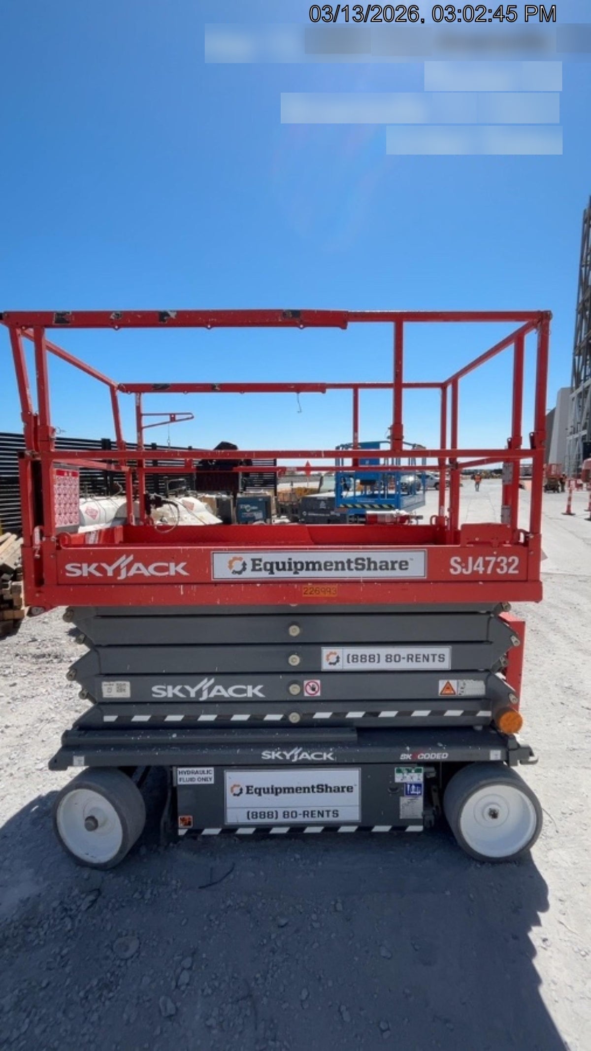 2022 SKYJACK SJ4732