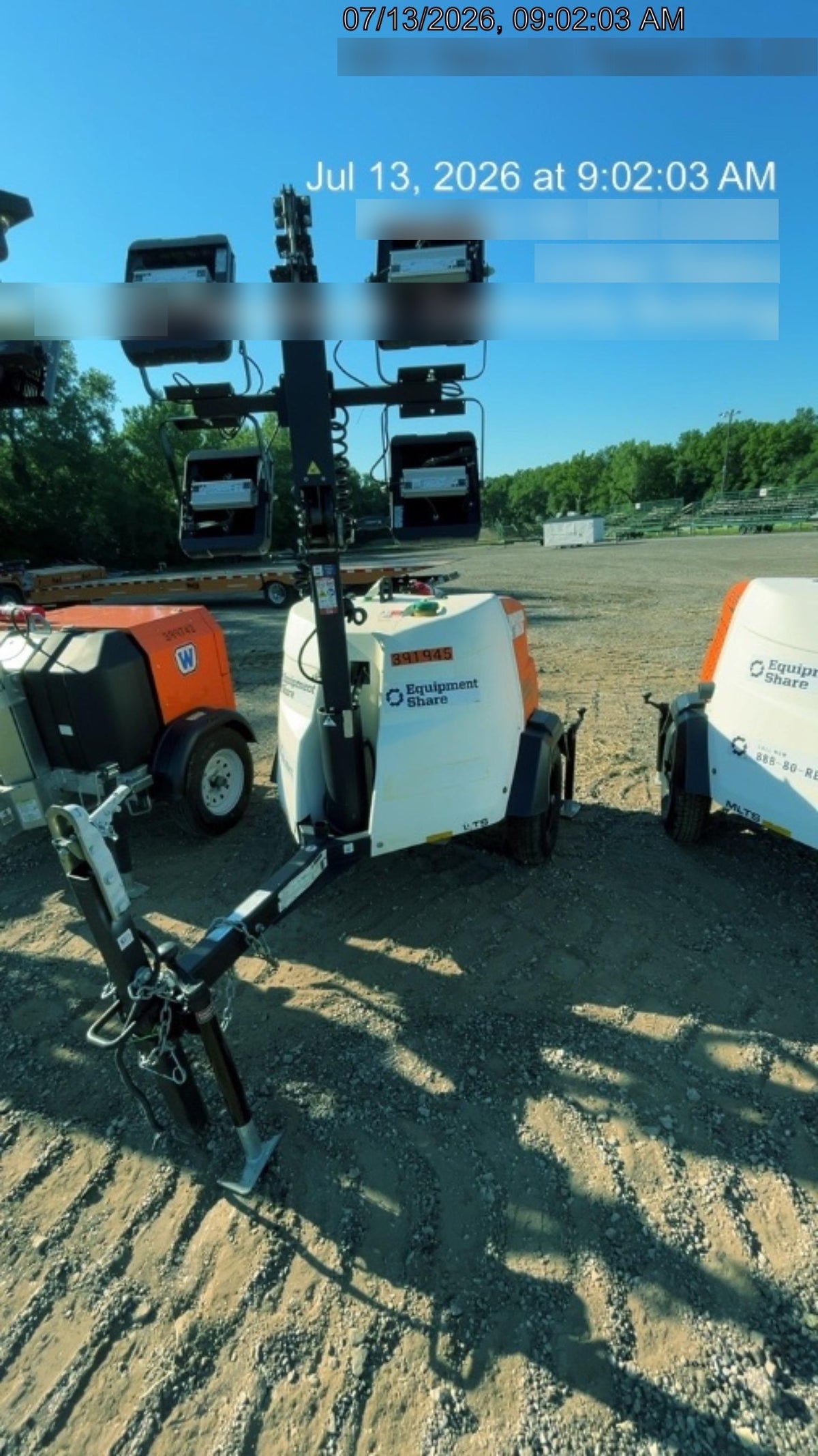 2024 Generac MLT2 Diesel, Flex Switch 120V Input, Powerzone Controller, 
(4) 320W LED Lights, 4kW Generator, 39.9 Gal Fuel Tank, 2" Ball, T3