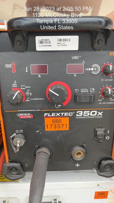 2021 LINCOLN ELECTRIC FLEXTEC 350X