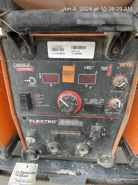 2022 LINCOLN ELECTRIC FLEXTEC 350X