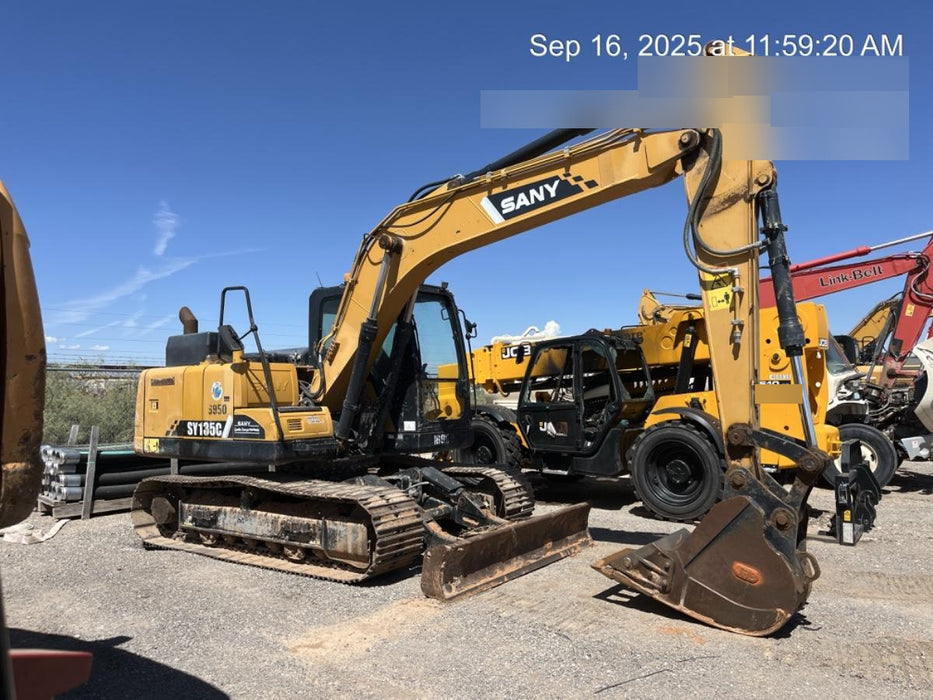 Sany SY135C Sany 135 Cab, 36" HD Sany Bucket