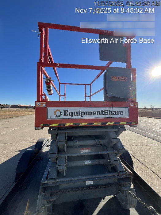 2016 Skyjack SJIII-4632 Standard Rental Specs