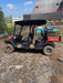 2022 Kubota RTV-X1140W-H Plastic Canopy, Windshield Acrylic Clear, LED Strobe Light, Wire Harness Kit, Back up Alarm