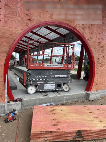 2020 Skyjack SJIII-3226 Solid NM Tires, Half height spring hinged entry gate, Dual Beacons
