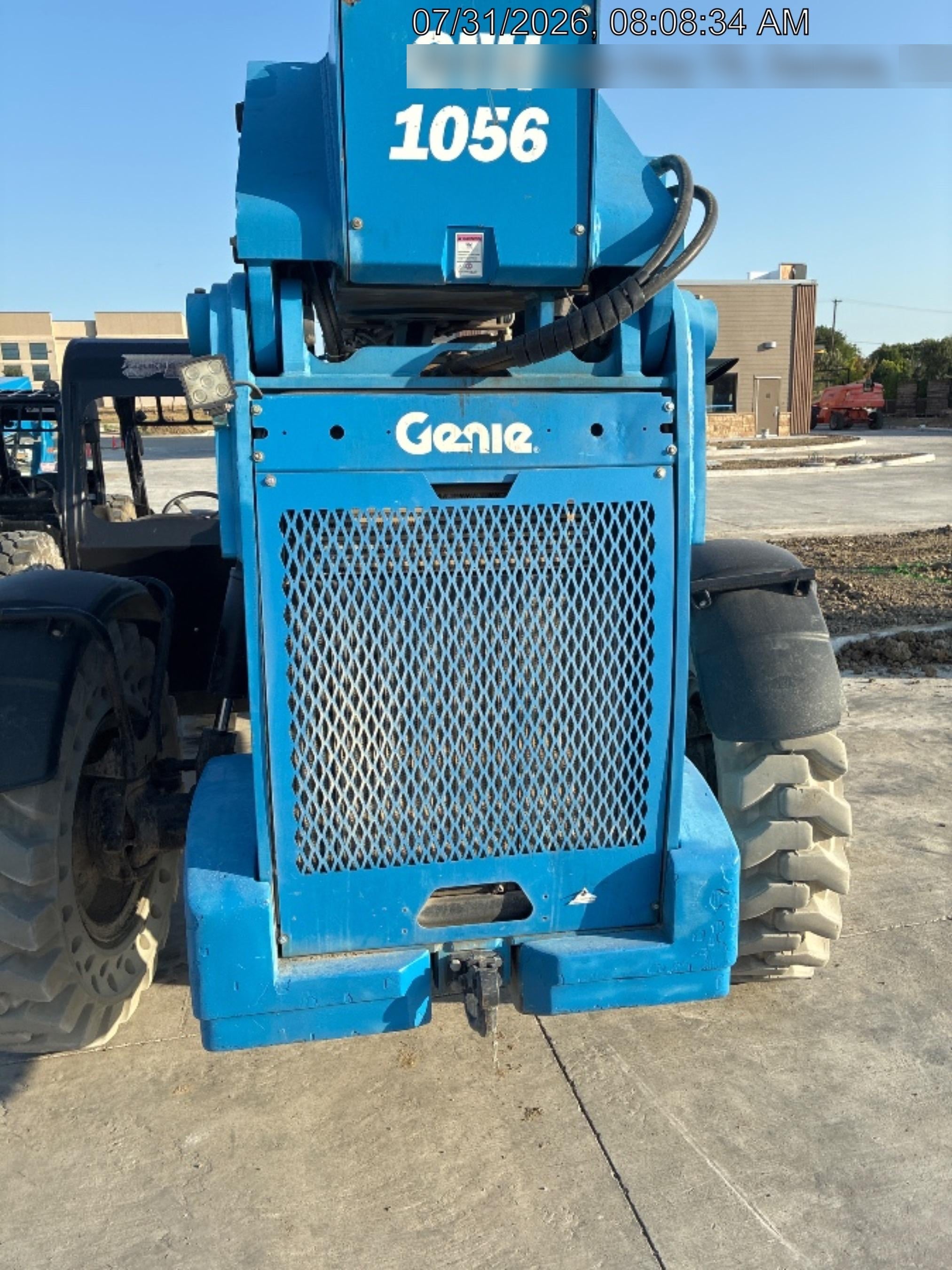 2017 Genie GTH-1056 Genie GTH1056, Solid Tires, 60" carriage, Open ROPS