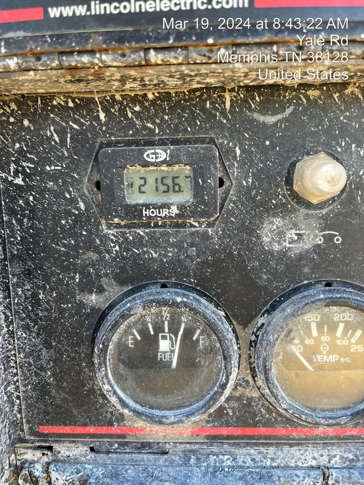 2019 Lincoln Electric Vantage 322 Lincoln Vantage 322 Welder w/Trailer, Light Kit, Cable Rack