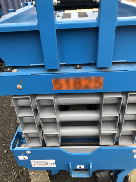 2019 Genie GS-1930 Fixed Rails with Chain Entry