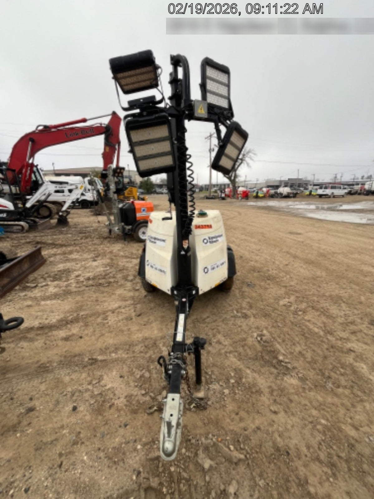 2023 Generac MLT2 Diesel, Flex Switch 120V Input, Powerzone Controller, (4) 320W LED Lights, 4kW Generator, 39.9 Gal Fuel Tank, 2" Ball, T3