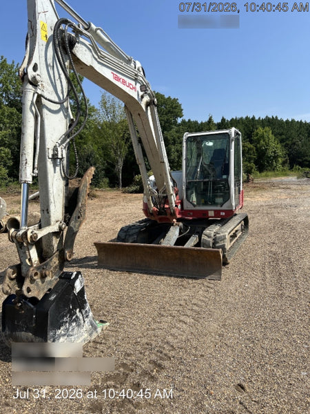 2020 Takeuchi TB290C Cab/Heat/Air, Rubber Tracks, Manual TAG QC