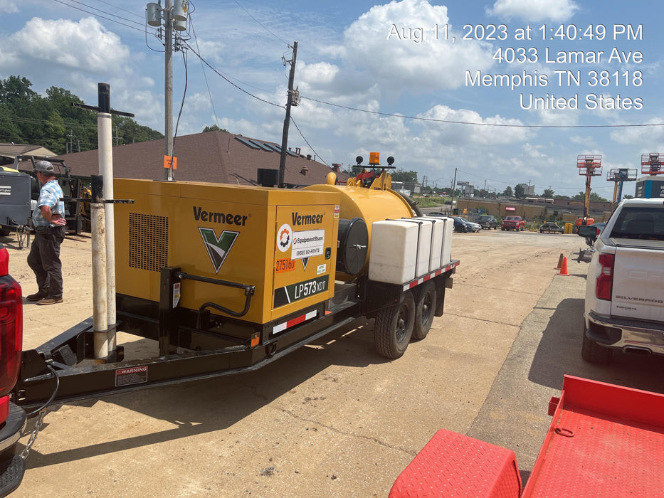 2023 Vac-Tron LP573XDT T4 Koehler Diesel Engine, 500 Gallon Debris Tank, x2 100 Gallon Water Tanks