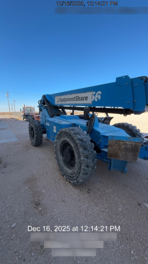 2017 Genie GTH-1056 Solid Tires, 60" carriage, Light Kit, Open ROPS