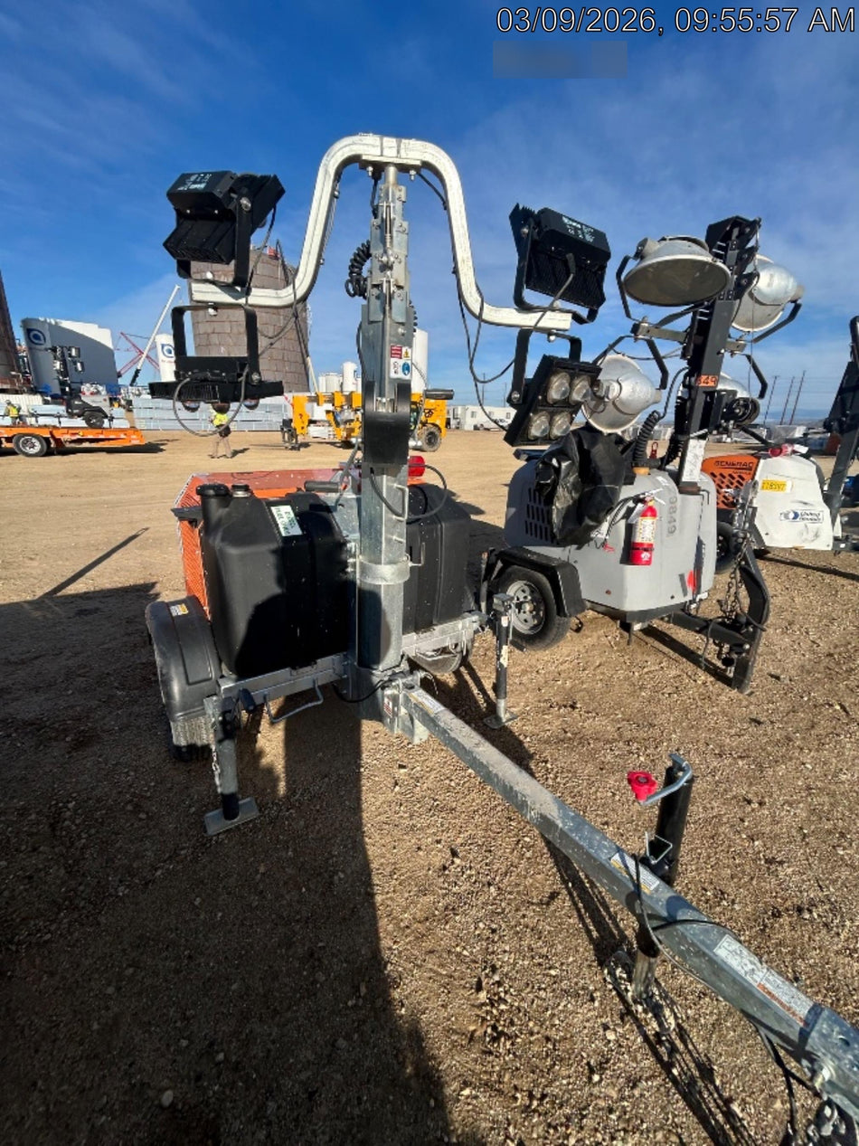 2024 Wanco WLTT-4MM4K Diesel, Deep Sea Controller, Shore Power Plug, Auto Start, (4) 350W LED Floodlights, 4kW Generator, 60 Gal Fuel Tank, 2" Ball, T3
