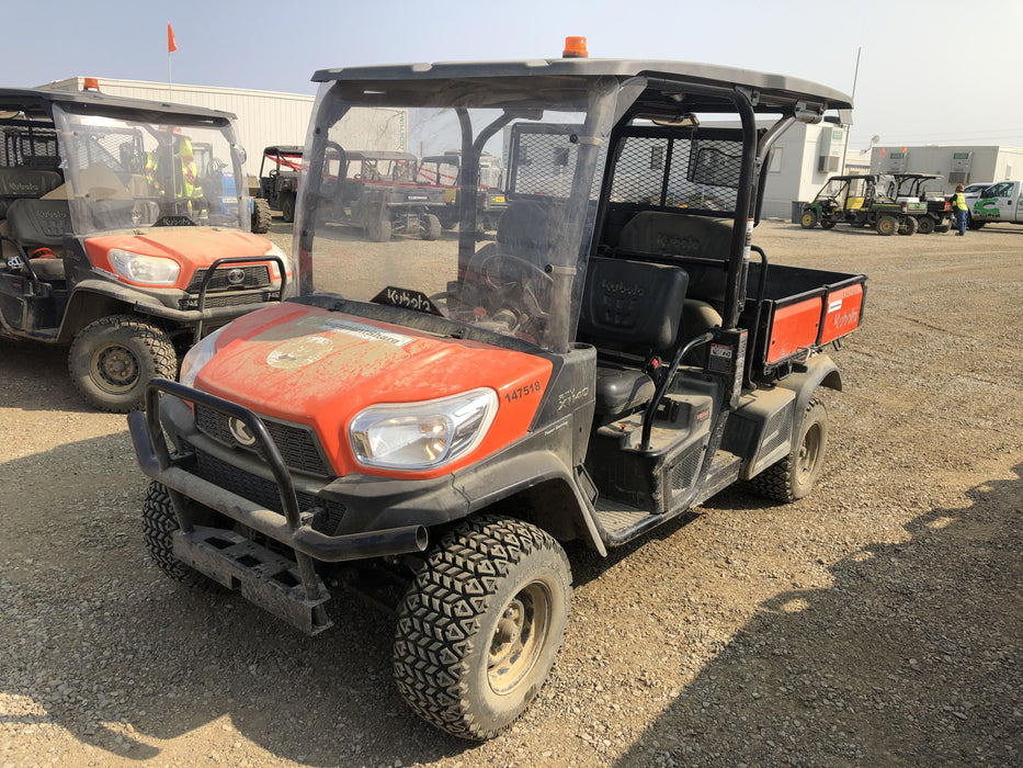 2022 Kubota RTV-X1140W-H Plastic Canopy, Windshield Acrylic Clear, LED Strobe Light, Wire Harness Kit, Back up Alarm
