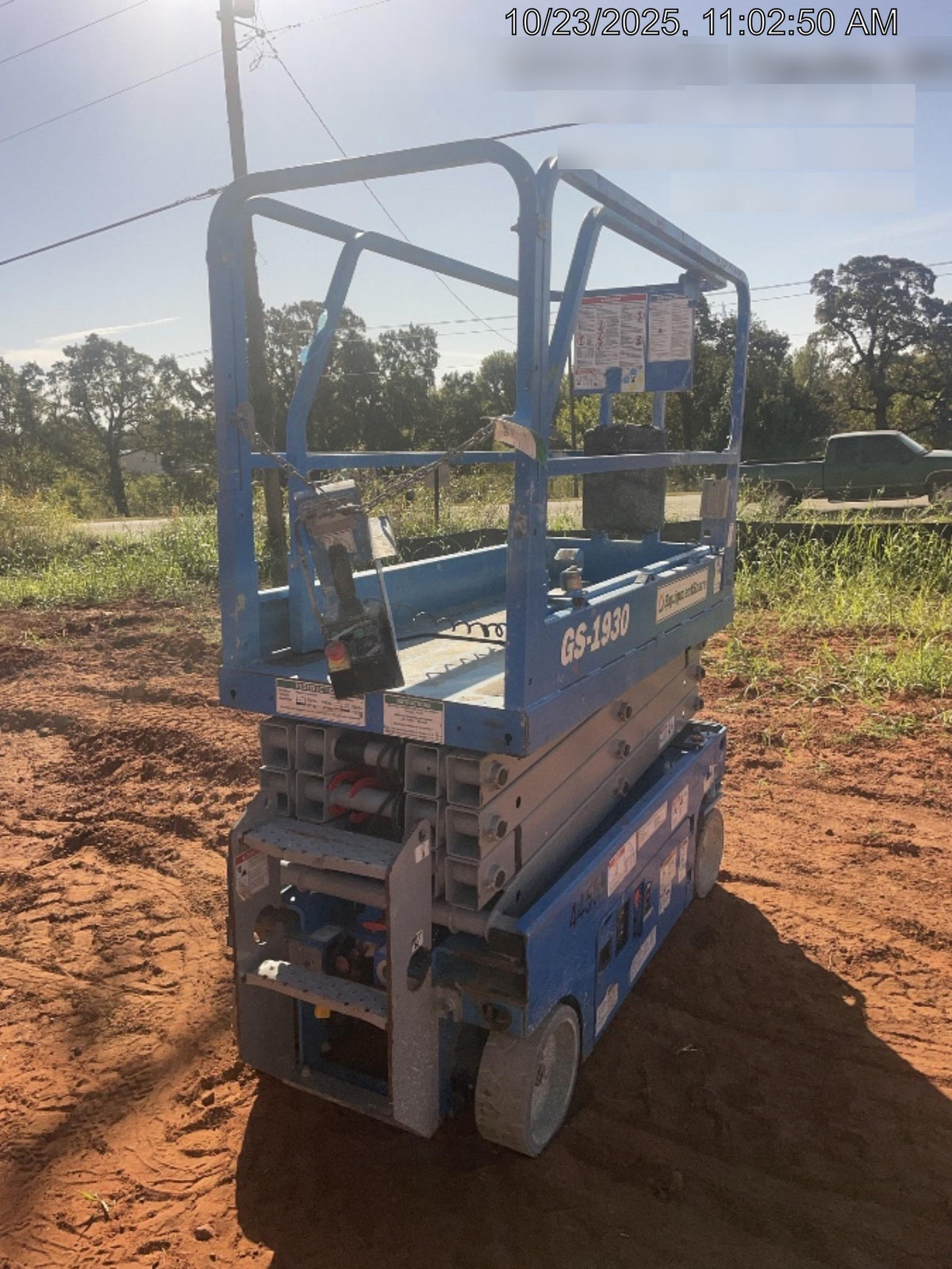2019 Genie GS-1930 Fixed rails with chain Entry