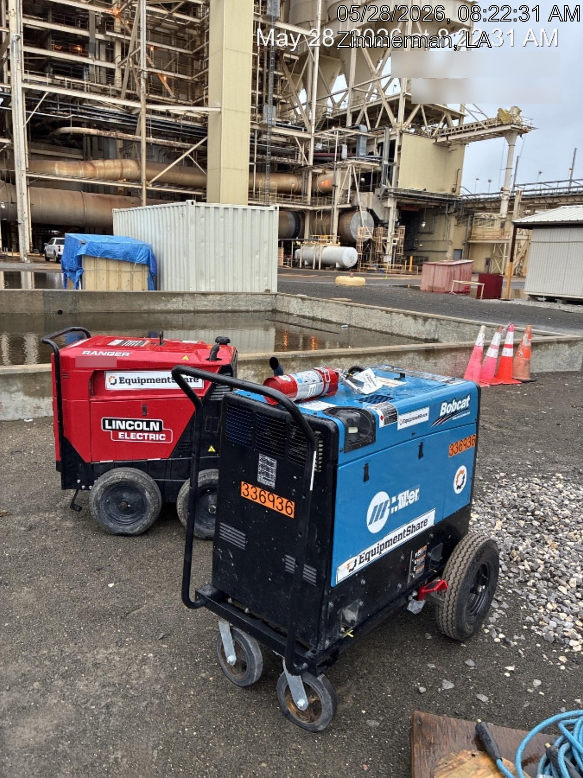 2023 Miller Electric BOBCAT 260 Kohler, GFCI, Remote Start/Stop, Running Gear