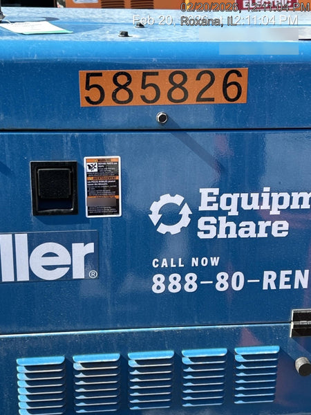 2025 MILLER ELECTRIC BIG BLUE 400