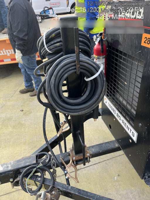 2022 Lincoln Electric LE400 Kubota V1505, Trlr, Cable Rack, Light Kit, ES Decals, T3