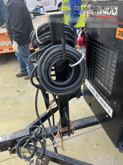 2022 Lincoln Electric LE400 Kubota V1505, Trlr, Cable Rack, Light Kit, ES Decals, T3