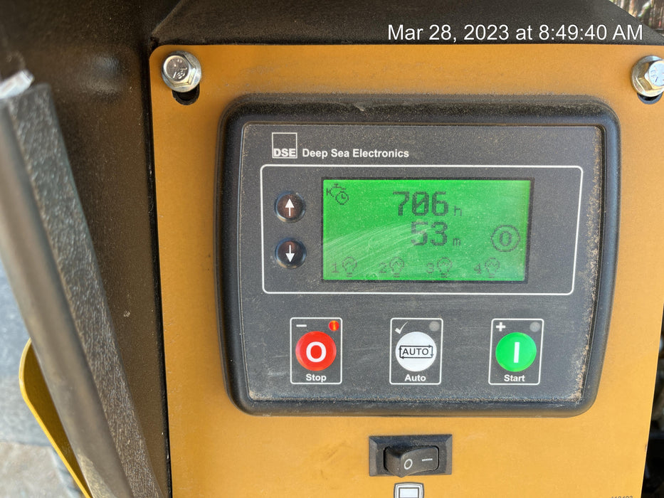 2022 Allmand NLV3GR (4) LED Light Fixture 350W, 23' Vertical Mast, 3kW Prime, Towable, ES Decals, T3