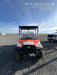 Kubota RTV-X1140W-H 4WD utility cart -LED strobe -Windshield tempered glass -Plastic canopy -Wire harness kit -Backup alarm