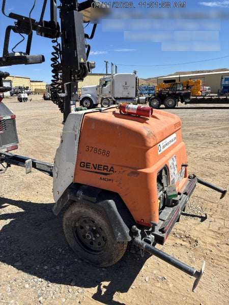 2023 Generac MLT2 Diesel, Flex Switch 120V Input, Powerzone Controller, 
(4) 320W LED Lights, 4kW Generator, 39.9 Gal Fuel Tank, 2" Ball, T3