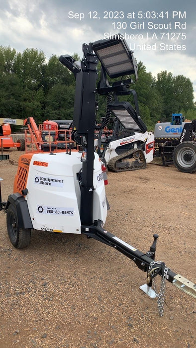 2023 Generac MLT2 Diesel, Flex Switch 120V Input, Powerzone Controller, (4) 320W LED Lights, 4kW Generator, 39.9 Gal Fuel Tank, 2" Ball, T3