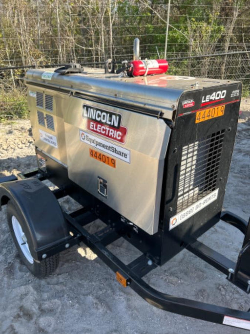 2024 Lincoln Electric LE400 Kubota V1505, Trlr, Cable Rack, Light Kit, ES Decals, T3