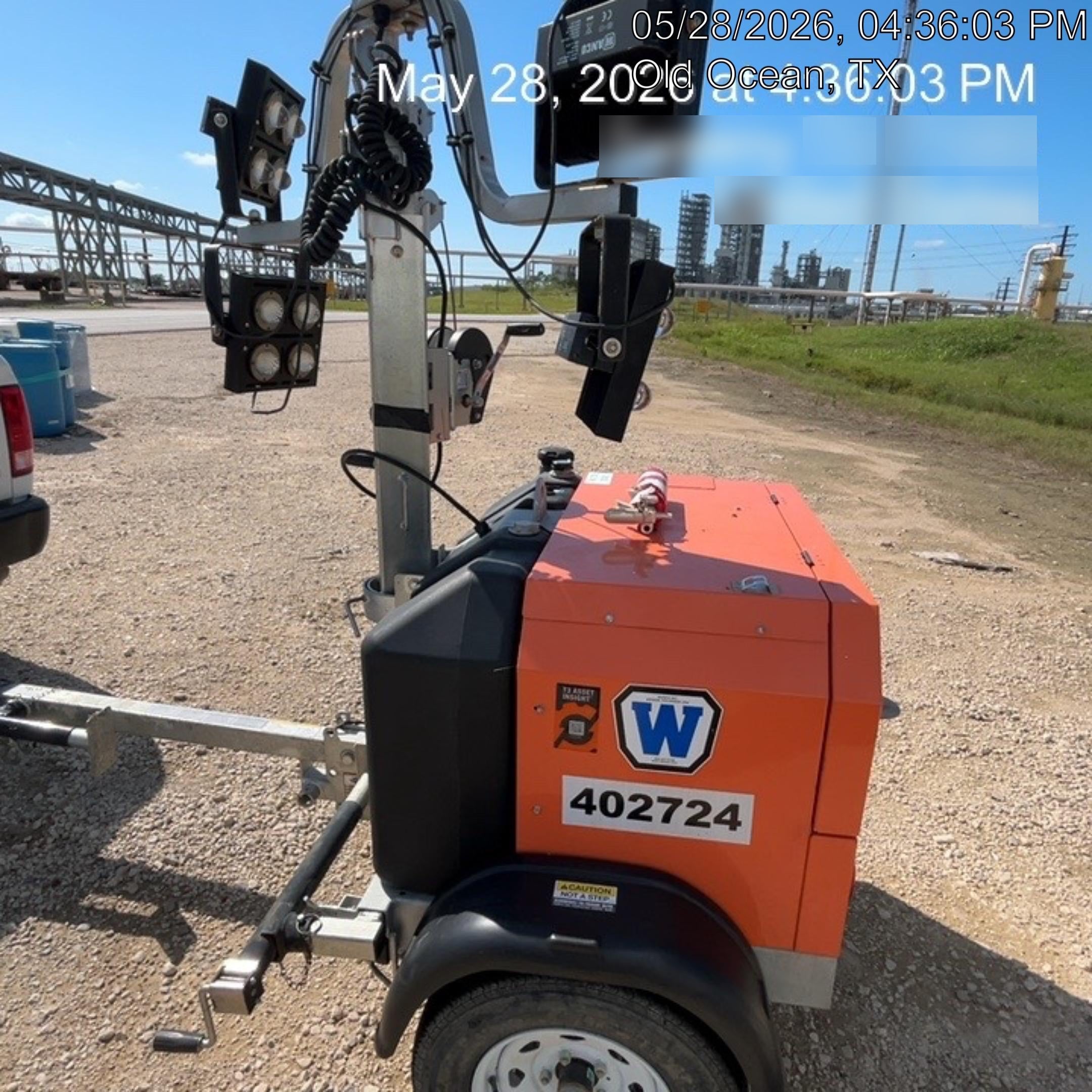 2024 Wanco WLTT-4MM4K Diesel, Deep Sea Controller, Shore Power Plug, Auto Start, (4) 350W LED Floodlights, 4kW Generator, 60 Gal Fuel Tank, 2" Ball, T3