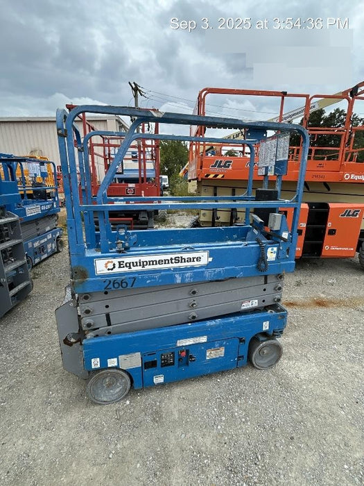 2017 Genie GS-1930 Genie GS-1930 Scissor Lift