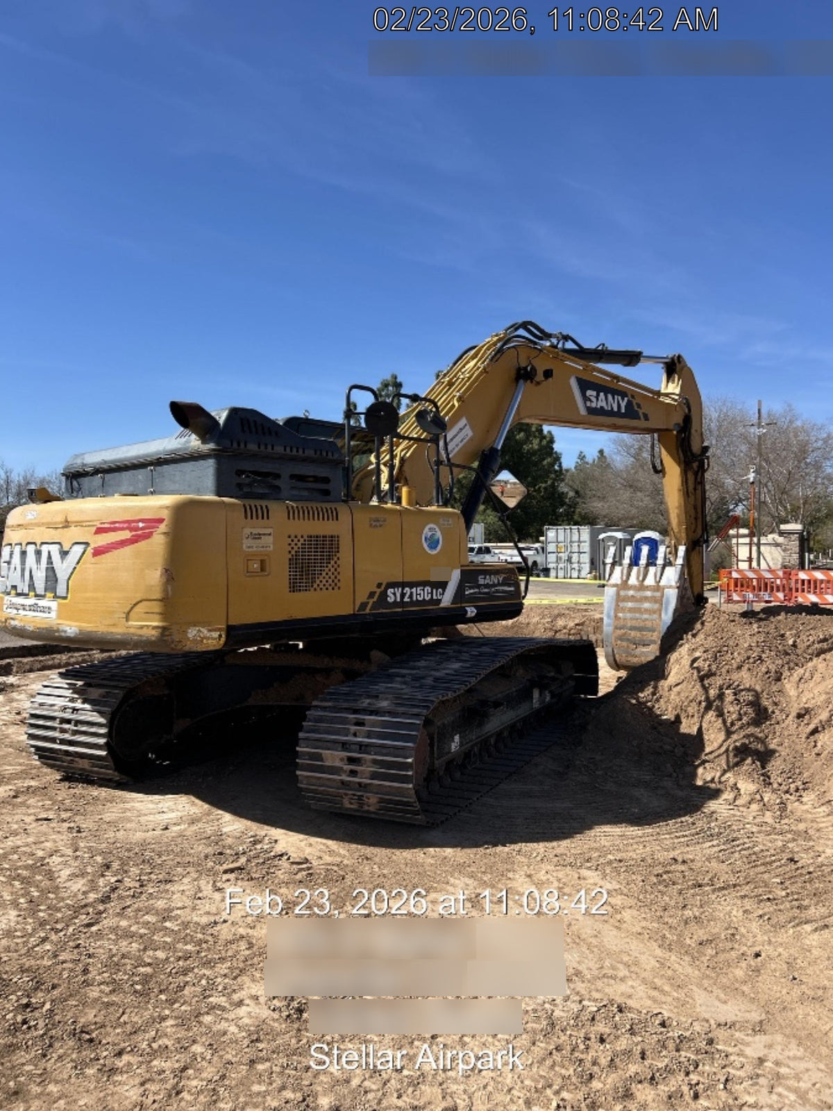 2020 SANY SY215