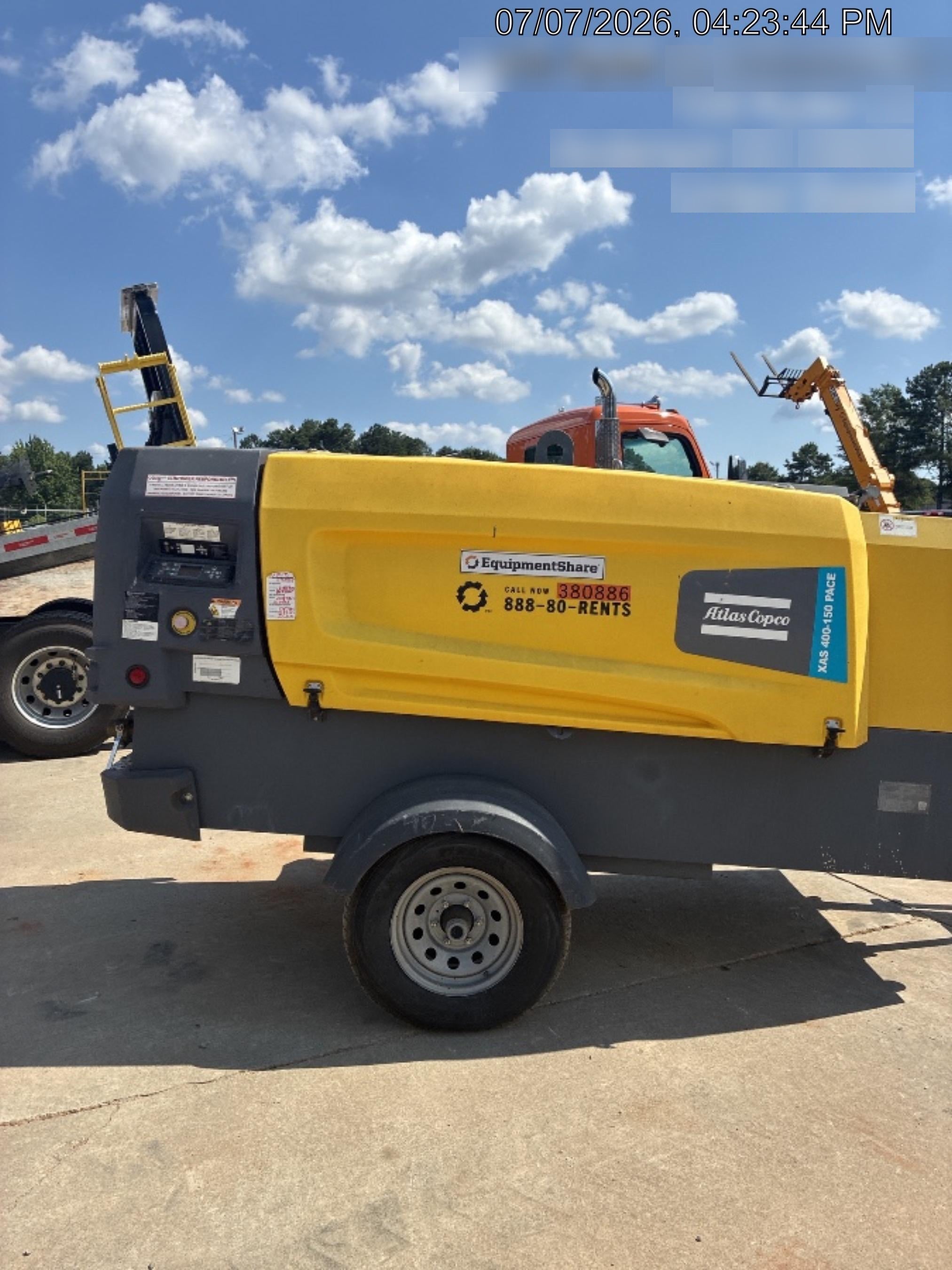2023 ATLAS COPCO XAS 400-150 PACE