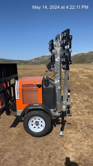 2024 Wanco WLTT-4MM4K Diesel, Deep Sea Controller, Shore Power Plug, Auto Start, (4) 350W LED Floodlights, 4kW Generator, 60 Gal Fuel Tank, 2" Ball, T3