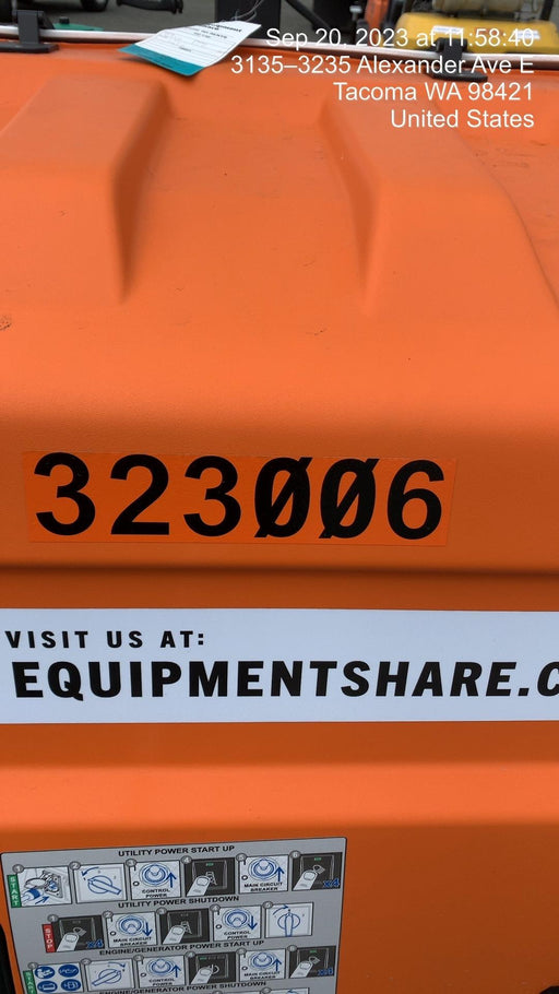 2023 Generac MLT2 Diesel, Flex Switch 120V Input, Powerzone Controller, (4) 320W LED Lights, 4kW Generator, 39.9 Gal Fuel Tank, 2" Ball, T3