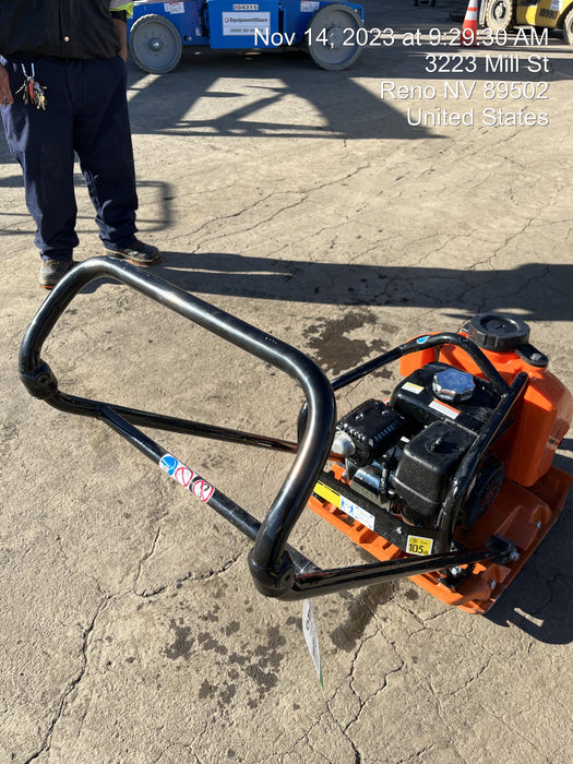 2022 Multiquip MVC88VTHW Plate Honda GX160 w/
water tank 20 wide